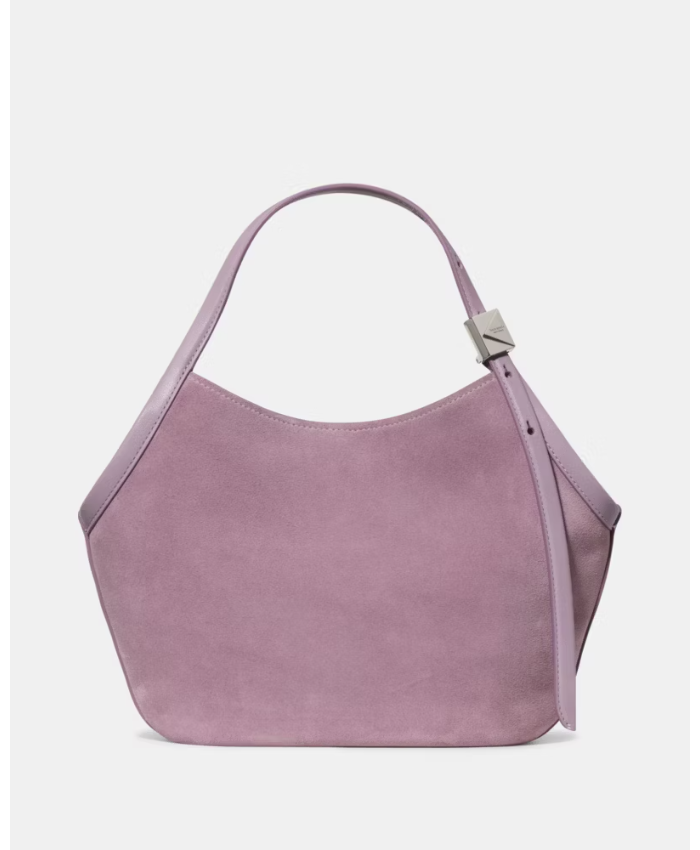 Deco Suede Small Tulip Tote Bag