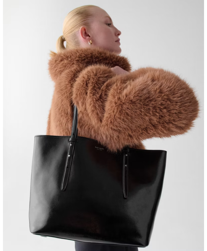 Do It All Patent Tote Bag