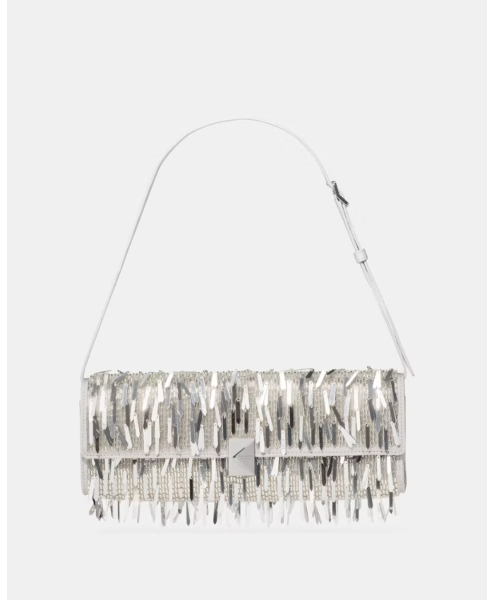 Deco Embellished Soft Mini Shoulder