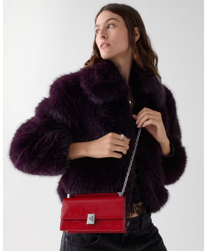 Deco Patent Mini Crossbody