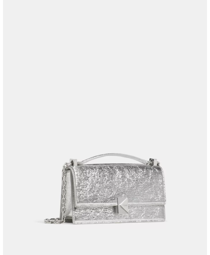 Deco Crinkle Metallic Mini Crossbody Bag