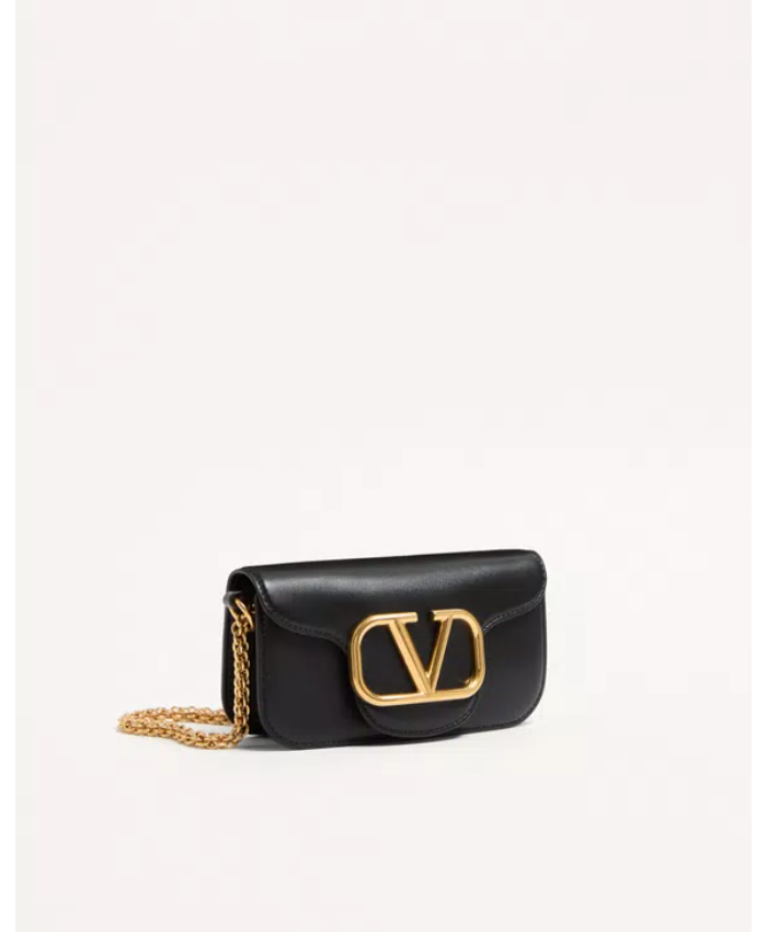 Valentino Garavani Locò Small Shoulder Bag In Calfskin