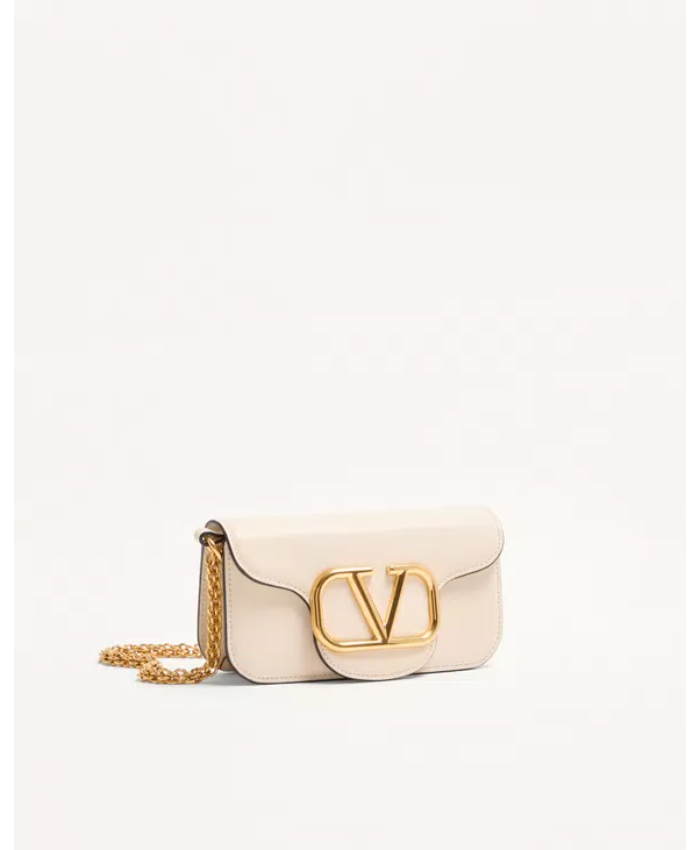 Valentino Garavani Locò Small Shoulder Bag In CalfskinV