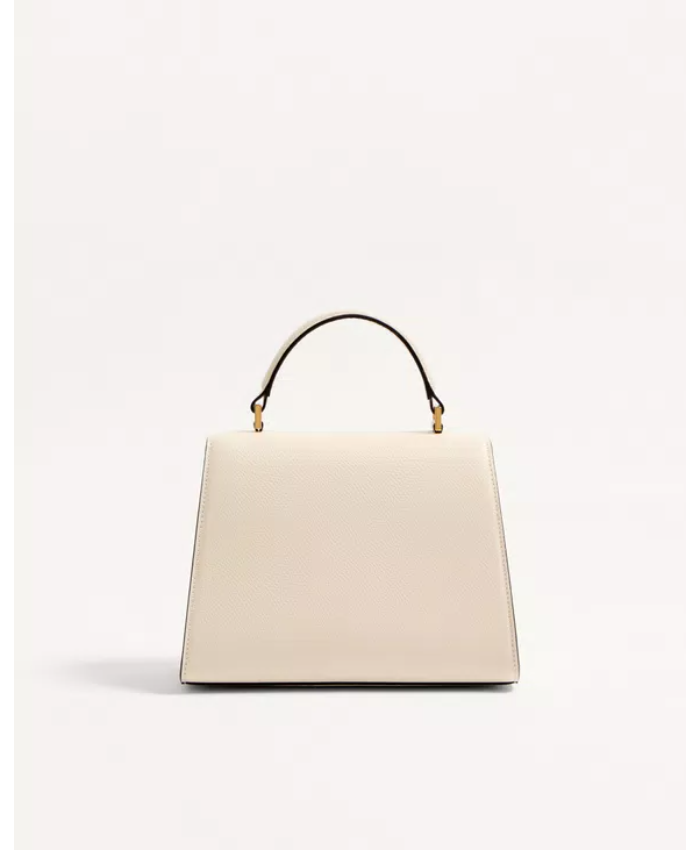 Valentino Garavani Vsling Small Handbag In Grainy Calfskin With Jewel Logo