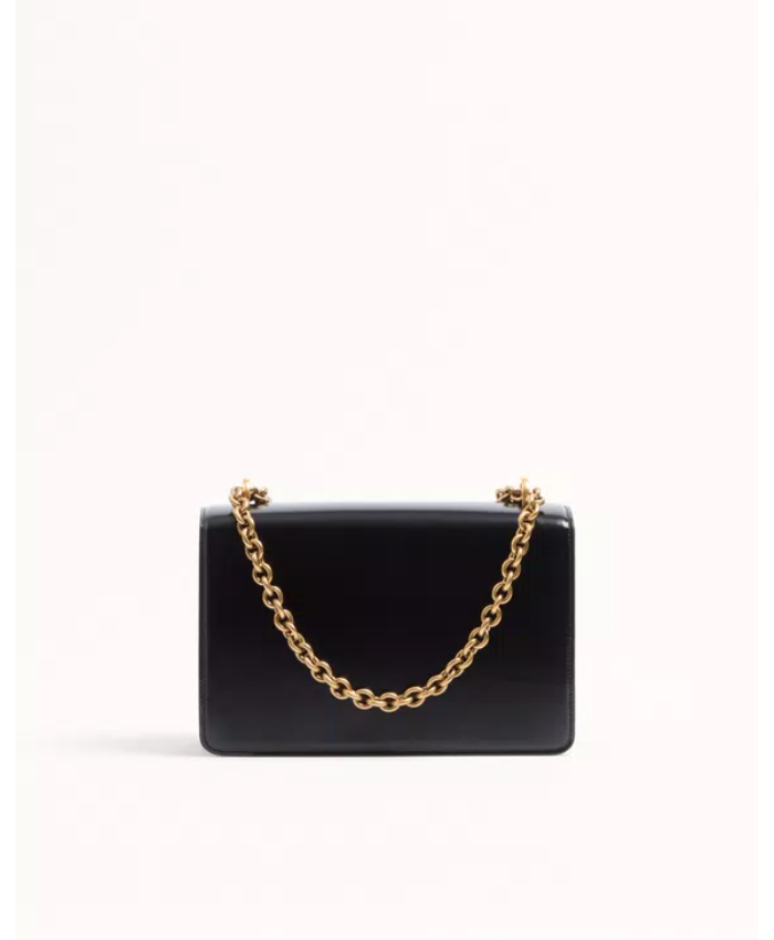 Valentino Garavani Vain Shoulder Bag In Shiny Calfskin