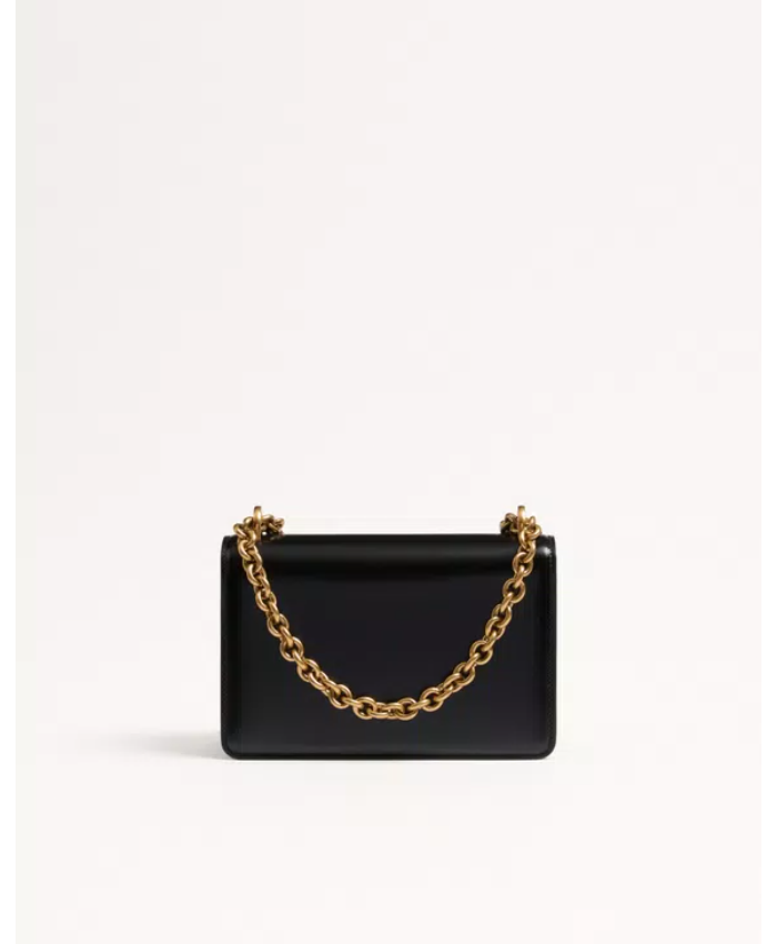 Small Valentino Garavani Vain Shoulder Bag In Shiny Calfskin