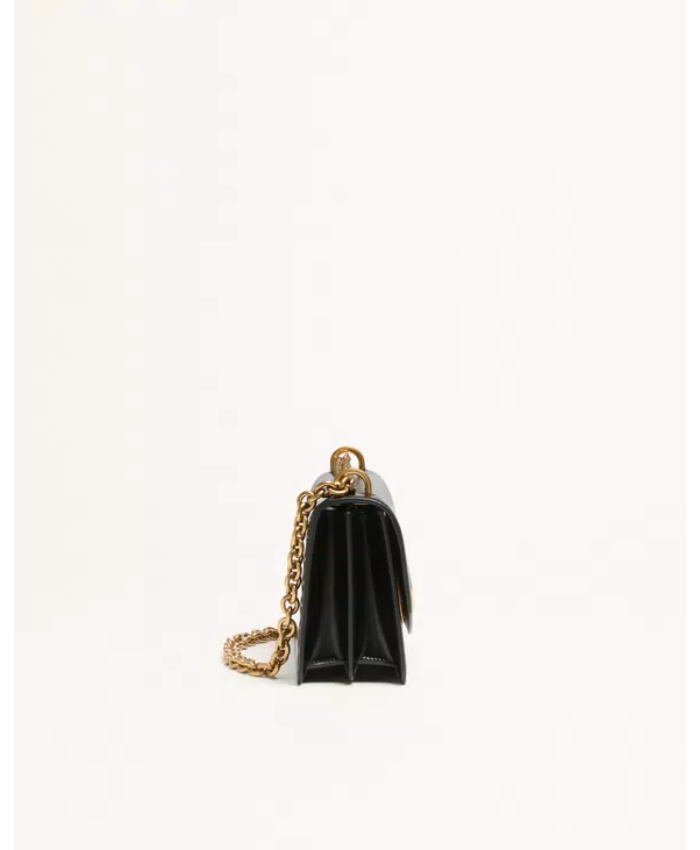 Small Valentino Garavani Vain Shoulder Bag In Shiny Calfskin