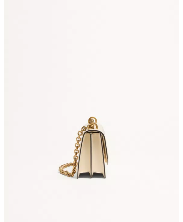 Small Valentino Garavani Vain Shoulder Bag In Shiny Calfskin