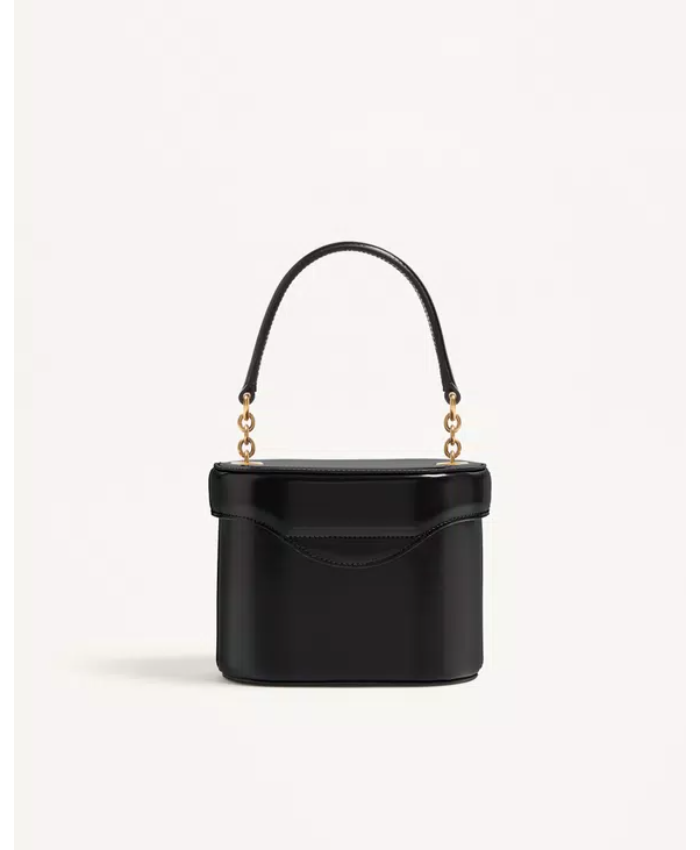 Valentino Garavani Vain Vanity Bag In Shiny Calfskin