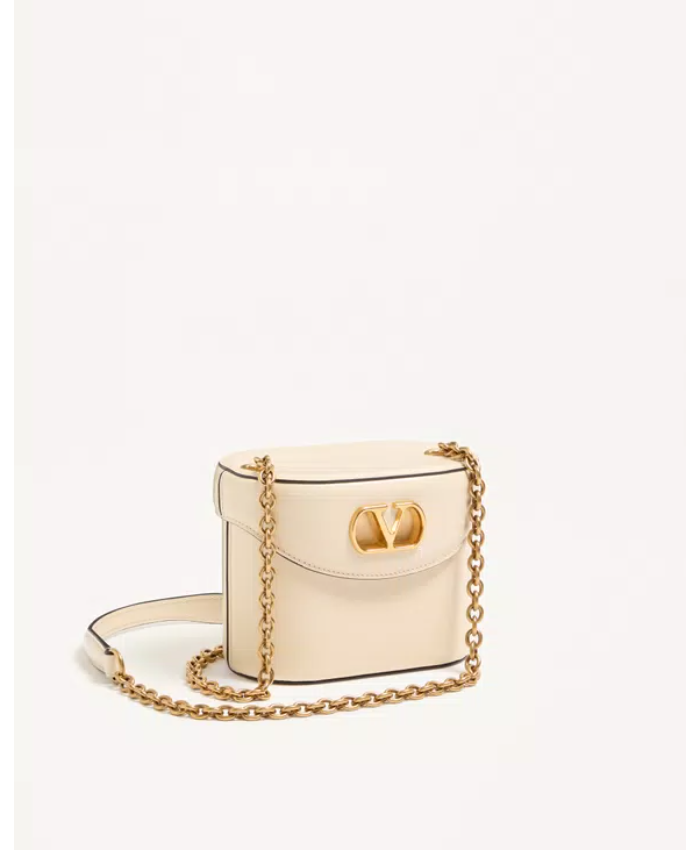 Valentino Garavani Vain Vanity Bag In Shiny Calfskin