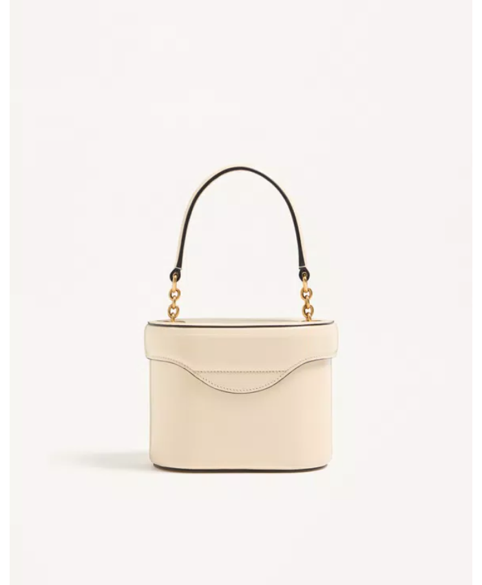 Valentino Garavani Vain Vanity Bag In Shiny Calfskin