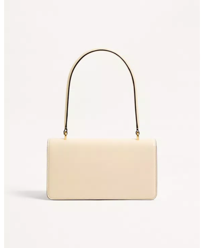 Valentino Garavani Vain Bag With Handle In Shiny Calfskin