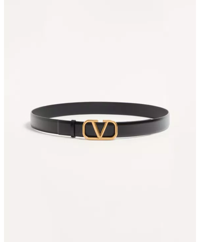 Vlogo Signature Calfskin Belt