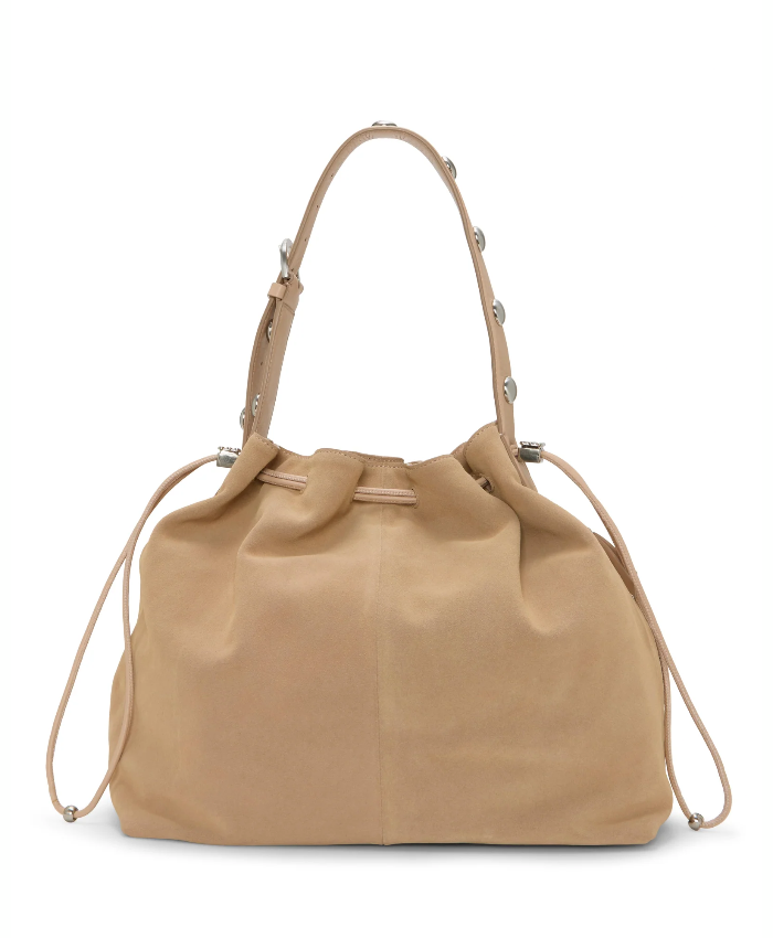 Pippa Large Studded Bucket Bag