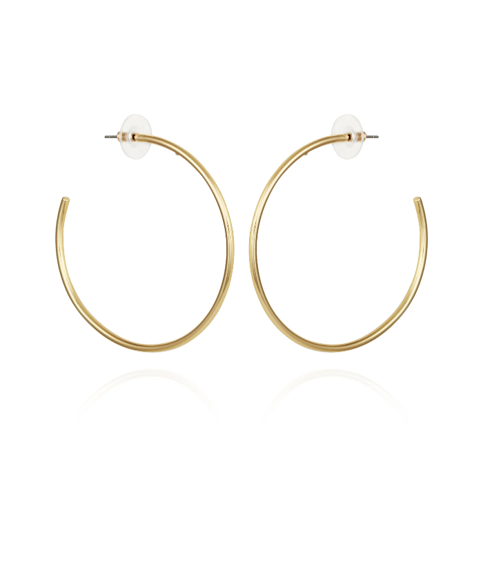 Extra Large Open Hoop Earrings