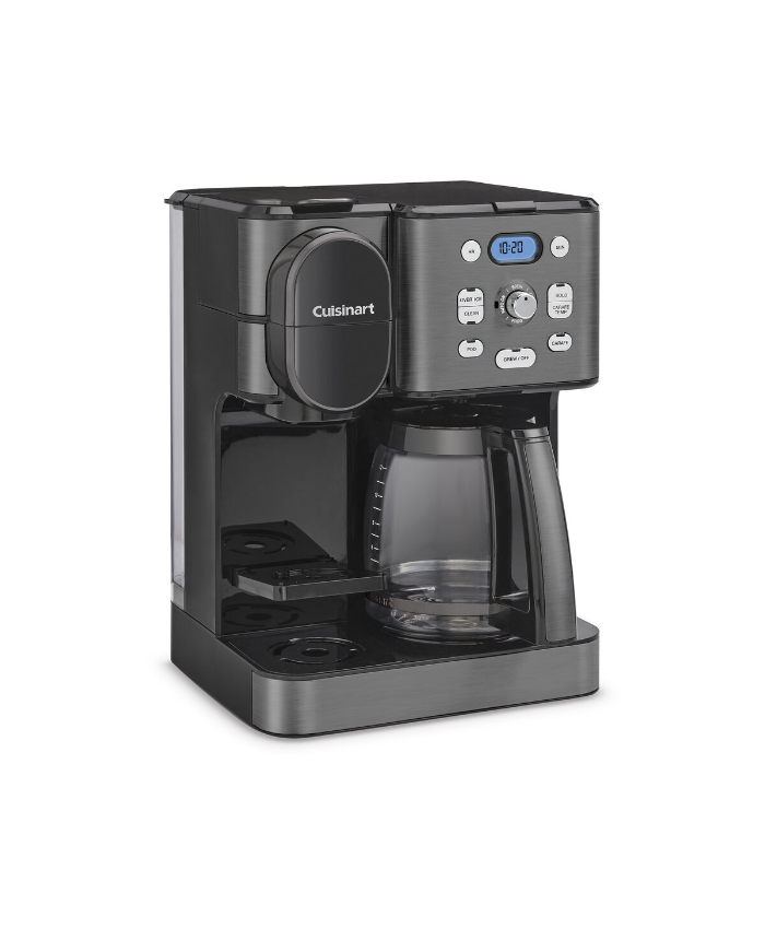 Coffee Center® 2-in-1 Coffee Maker Black Stainless