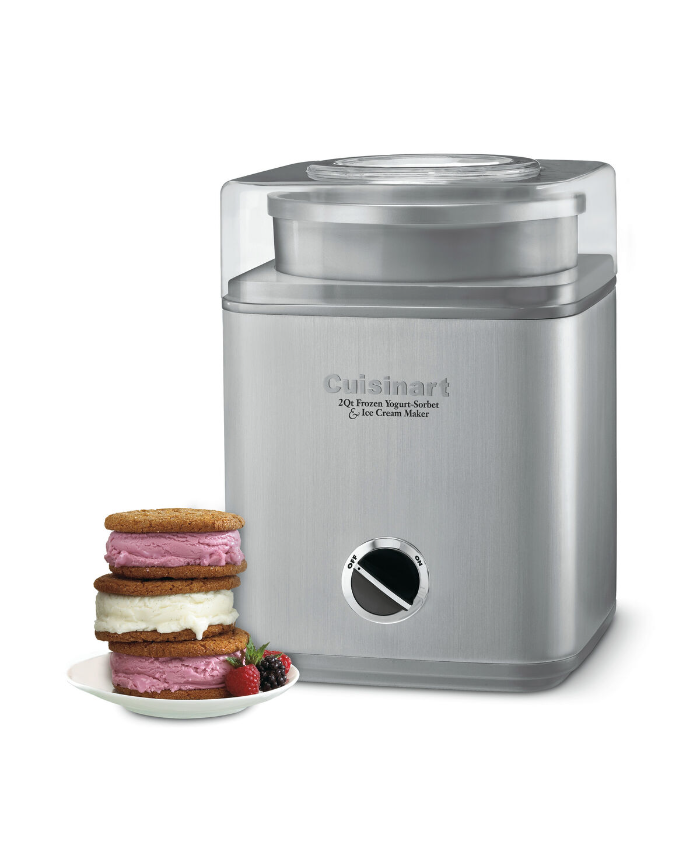 Pure Indulgence 2 Quart Frozen Yogurt-Sorbet & Ice Cream Maker