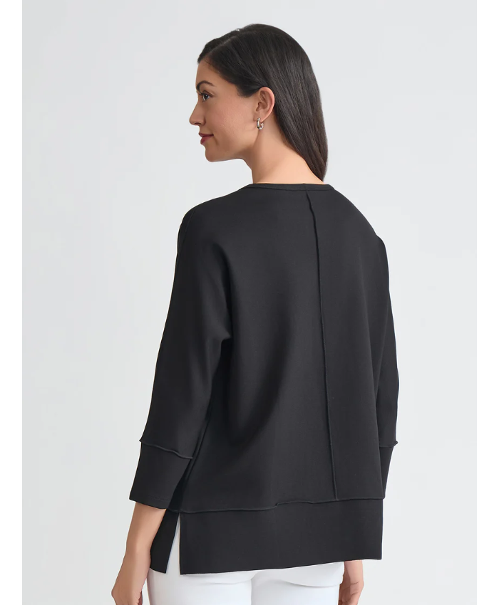 Seam Detail Dolman Tunic