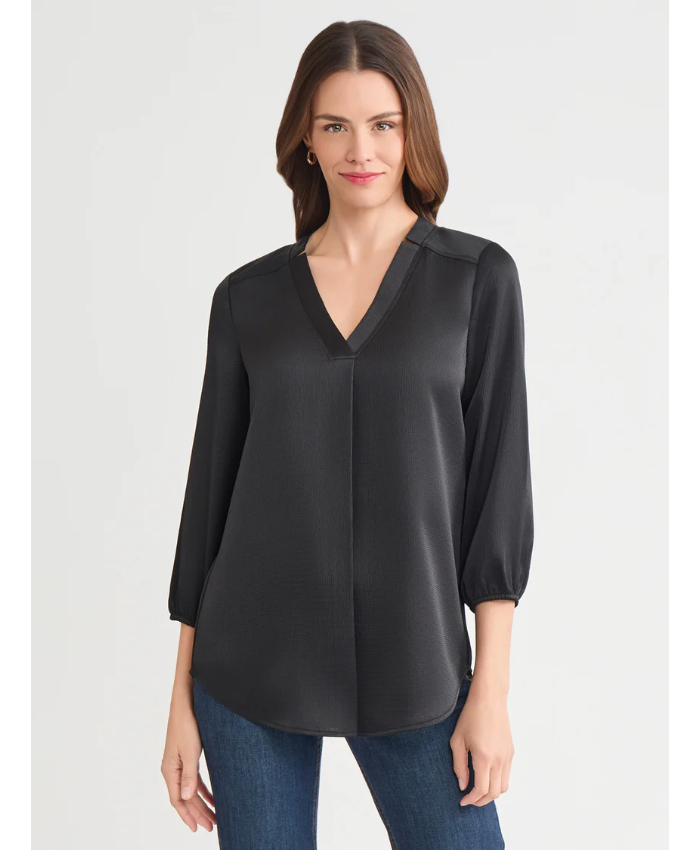 Kelly Blouse, Hammered Satin