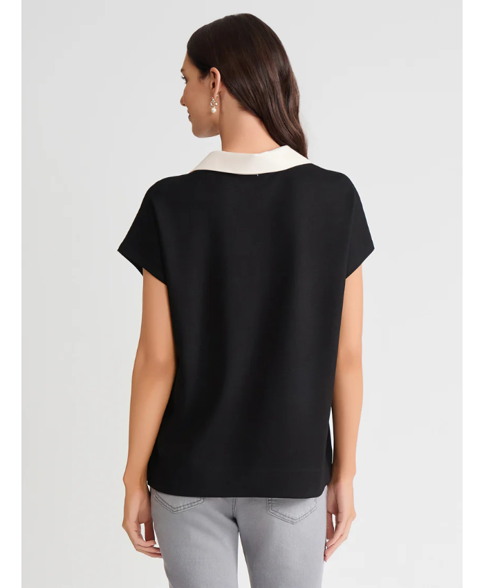 Extended Shoulder Polo Top