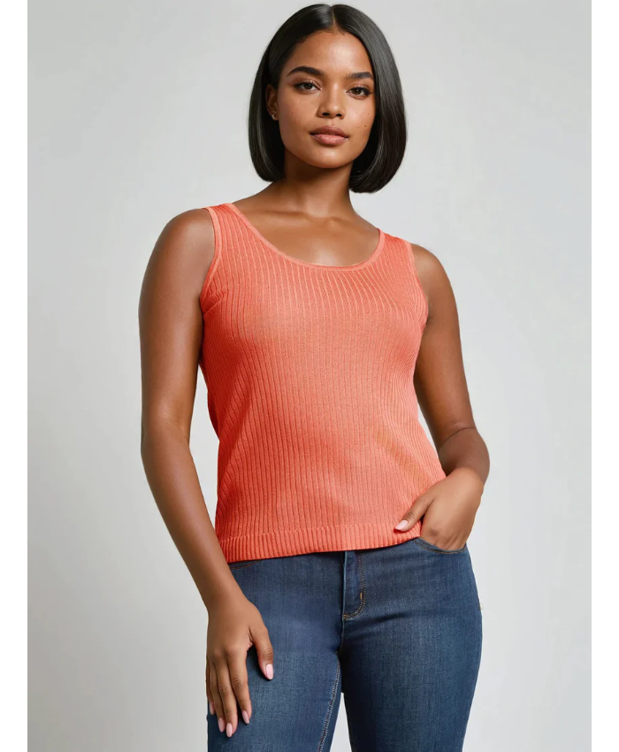 Sutton Scoop Neck Tank Top