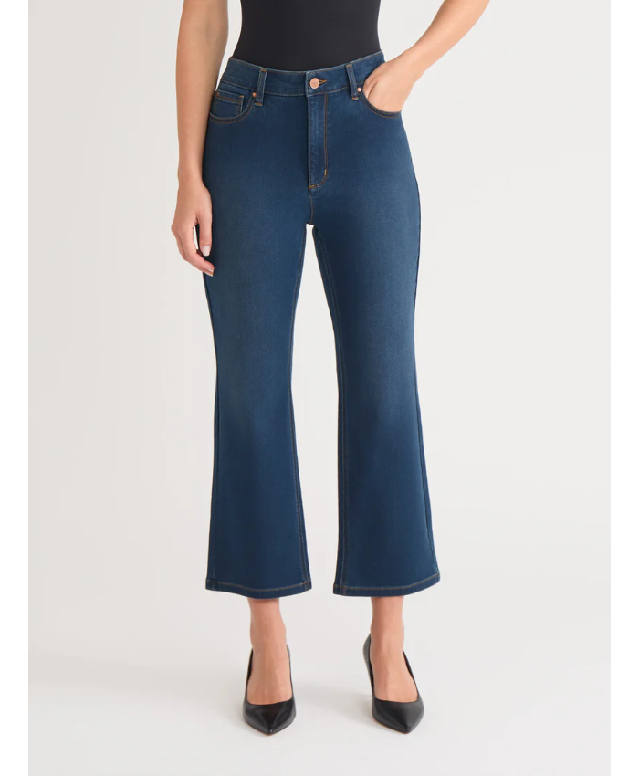 Lexington Cropped Kick Flare Jeans