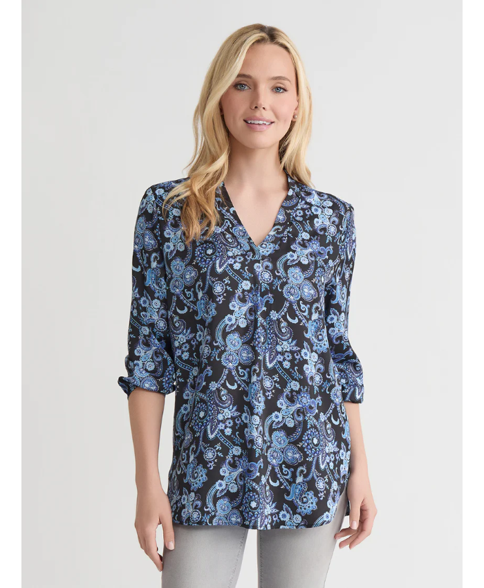 Kelly Blouse, Satin Twill