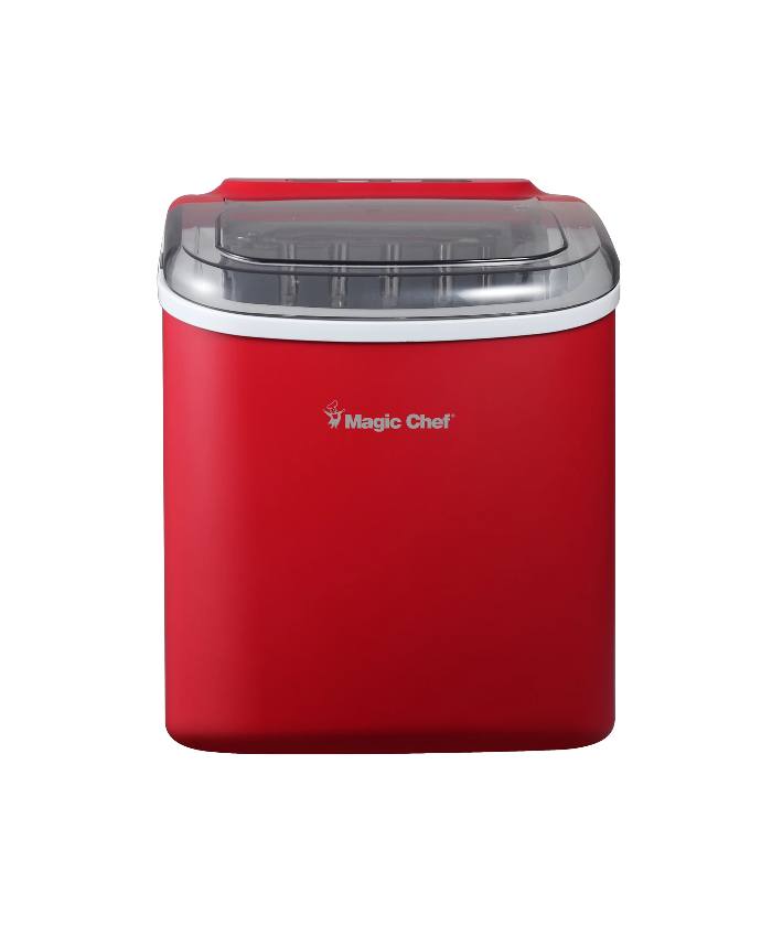 27 Lb. Portable Countertop Ice Maker In Red