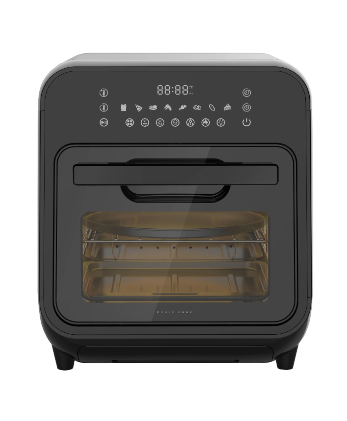 15.9 Qt. 3-in-1 Air Fryer Cooking With Steam, In Black