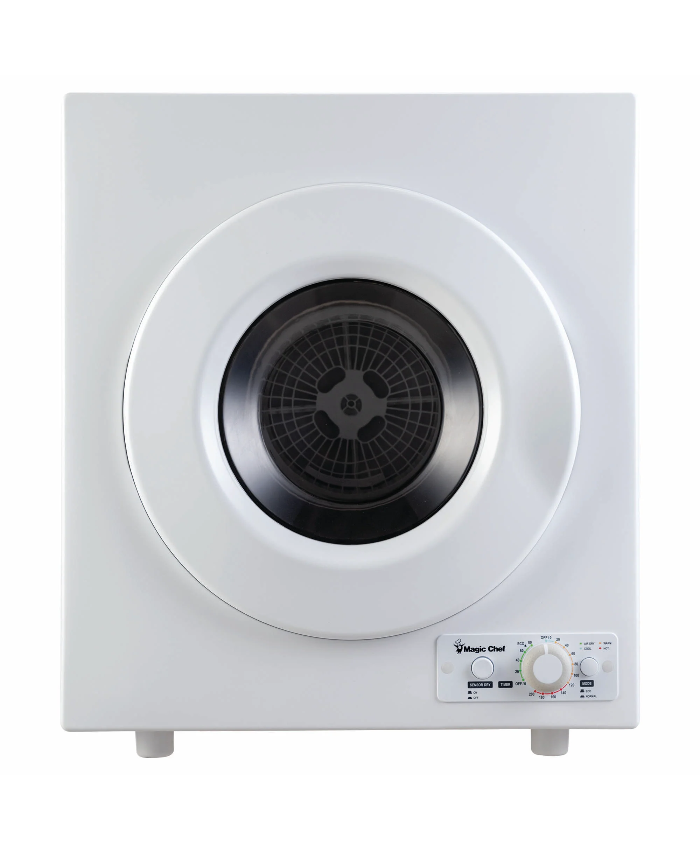 3.5 Cu. Ft. White Compact Electric Dryer