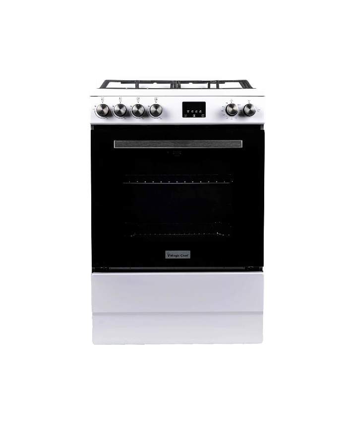 24 In 4-Burner Freestanding Gas Range In White