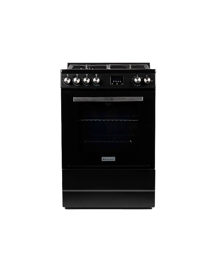 24 In 4-Burner Freestanding Gas Range In Black