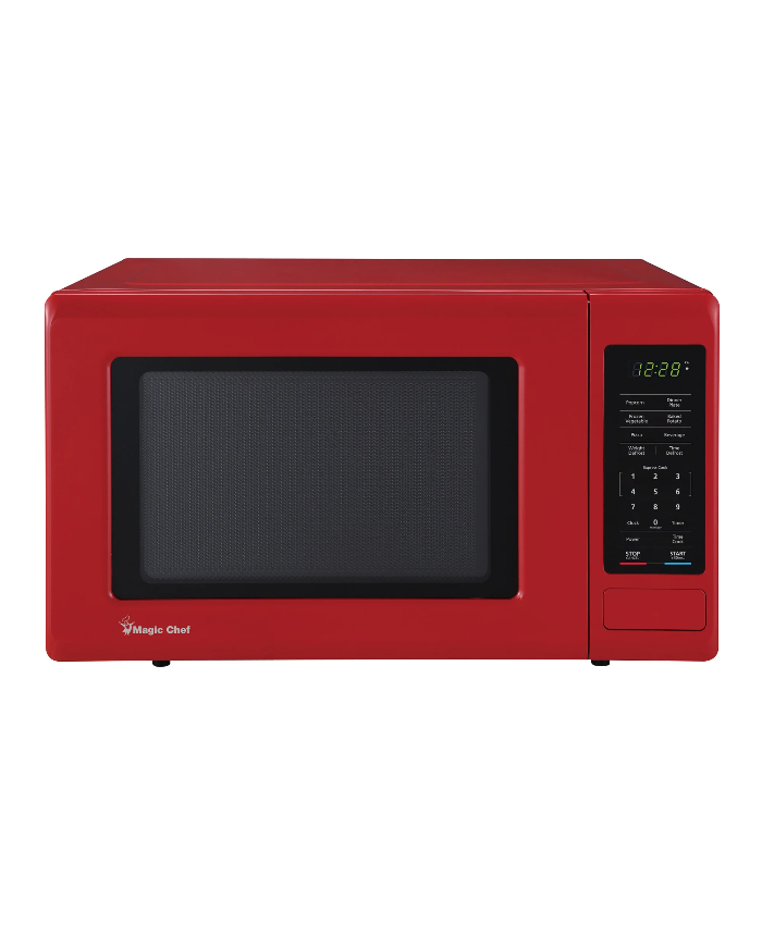 0.9 In. 900-Watt Countertop Cooking In Red