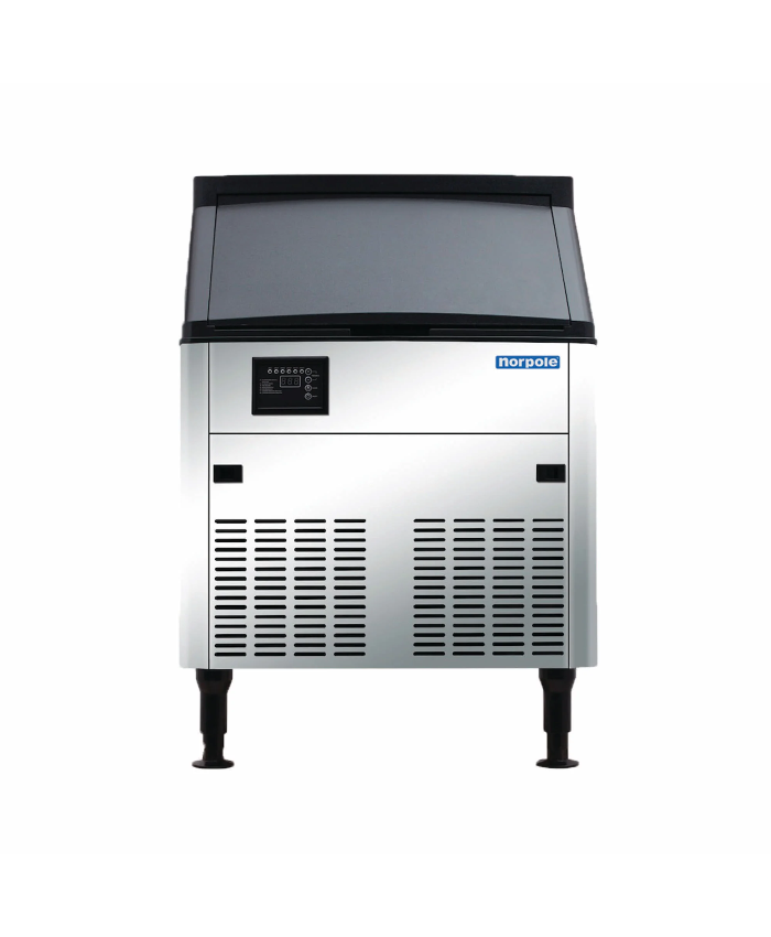 280 Lbs. Commercial Freestanding Ice Maker In Stainless Steel