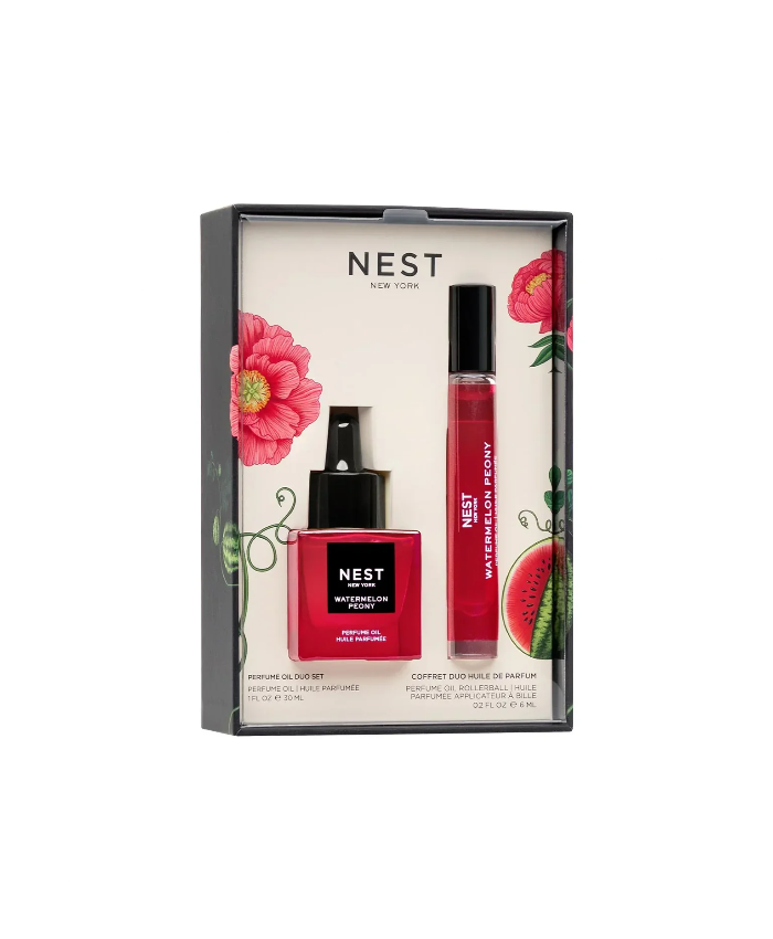Watermelon Peony Perfume Oil Set
