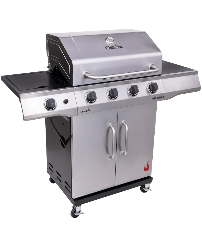 Char-Broil® Performance Series™ 4-Burner Gas Grill + Cover