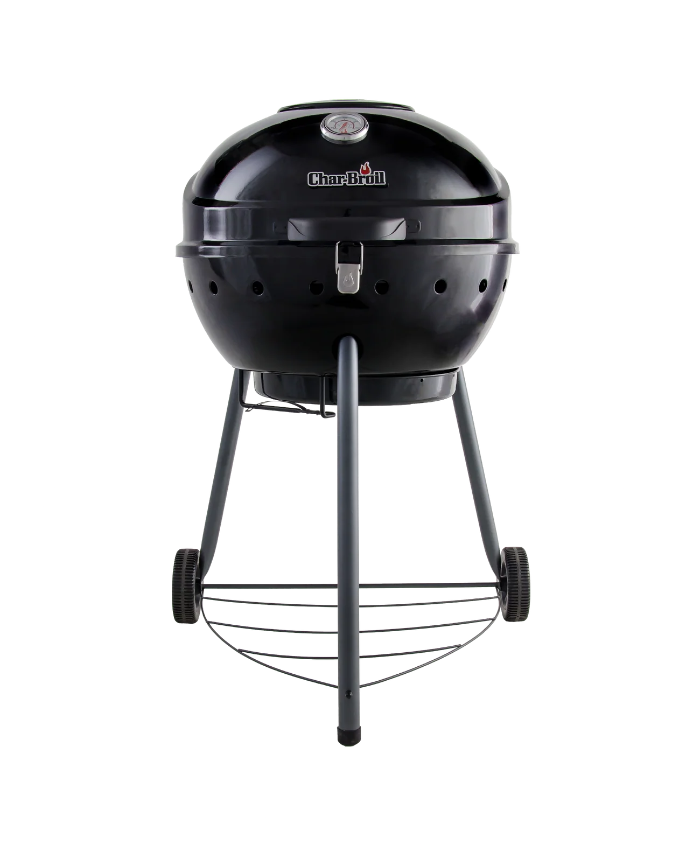 Kettleman® TRU-Infrared™ Charcoal Grill Black