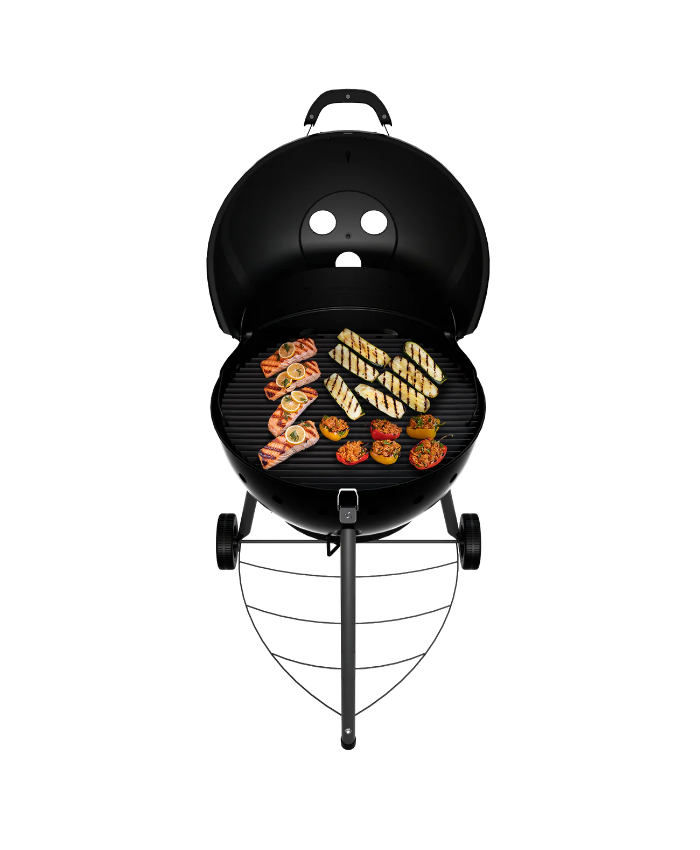 Kettleman® TRU-Infrared™ Charcoal Grill Black