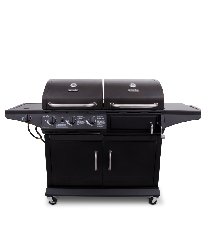 Deluxe Charcoal & Gas Combo Grill