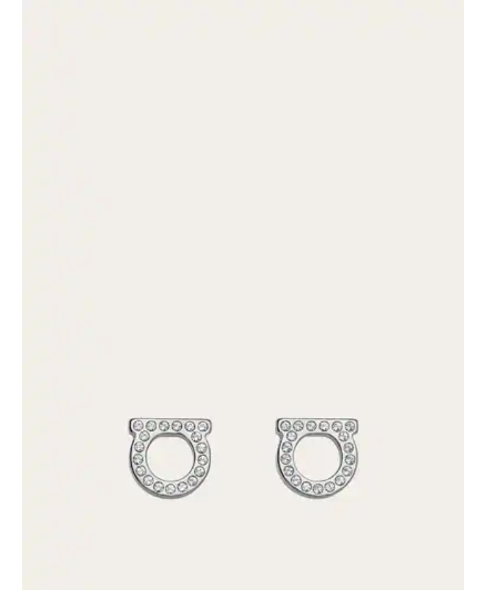 Gancini crystals earrings (S)