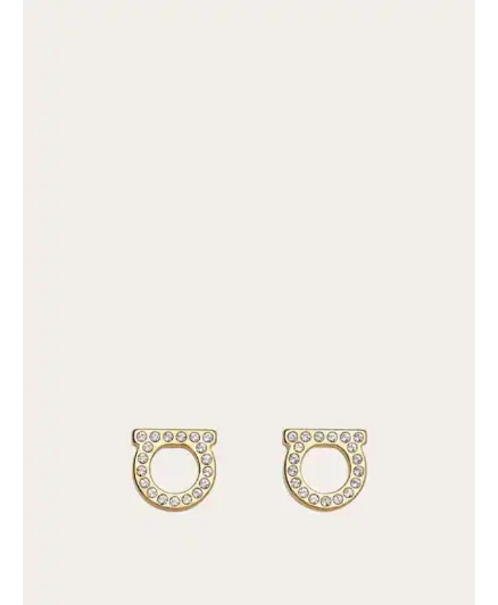 Gancini Crystals Earrings (S)