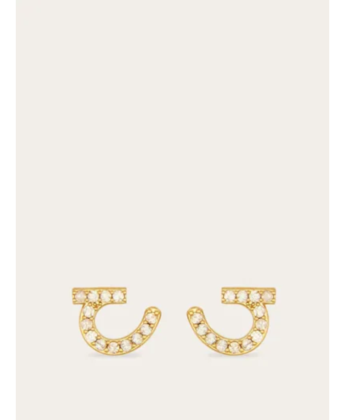 Earrings with crystals