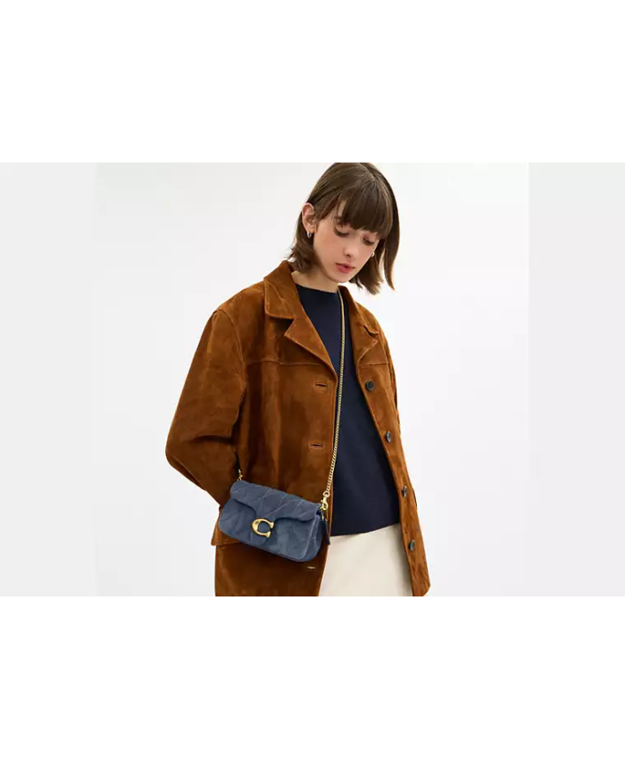 Tabby Chain Crossbody Bag 19 With Quilting