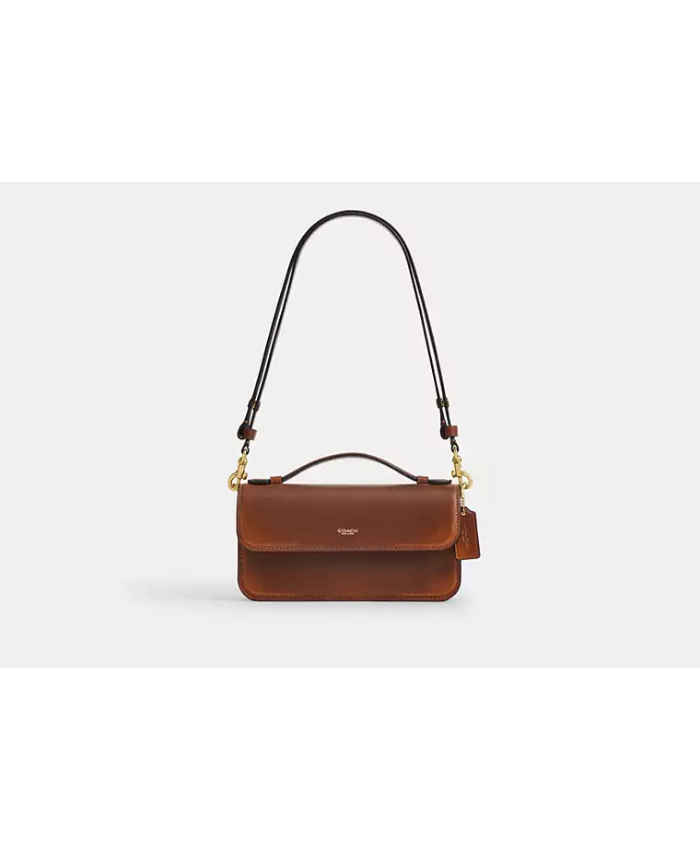 New York Elora Top Handle Crossbody Bag In Loved Leather