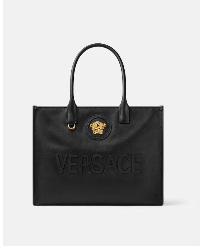 La Medusa Large Leather Tote