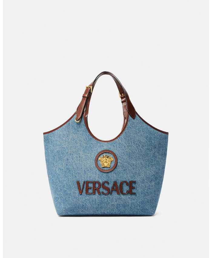 La Medusa Denim Tote