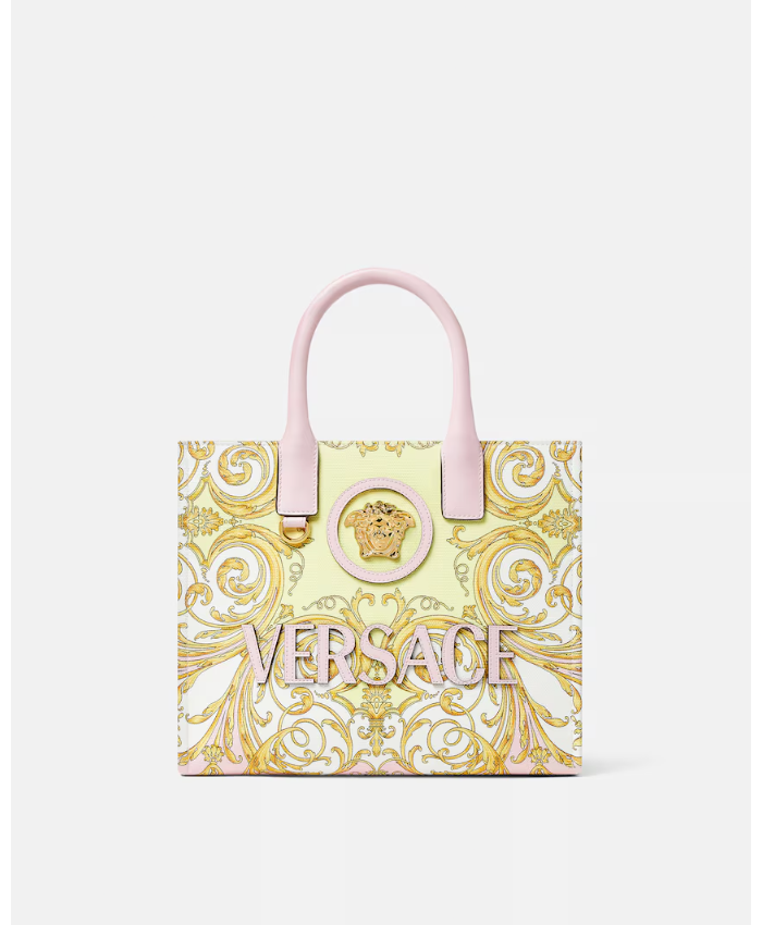 La Medusa Printed Small Canvas Tote