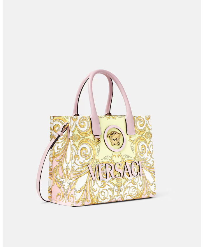 La Medusa Printed Small Canvas Tote