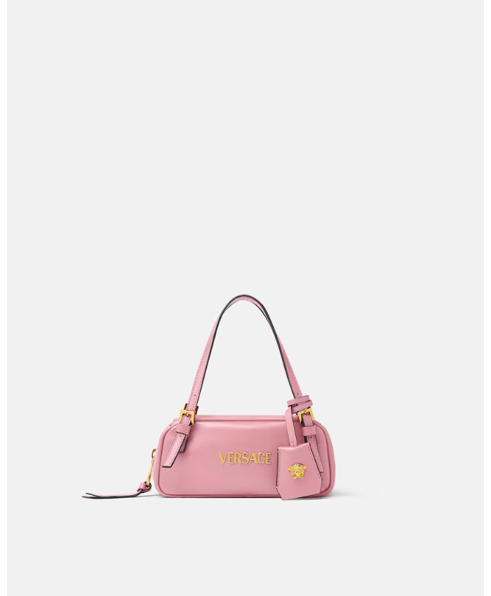 Versace Tag Nappa Bowling Mini Bag