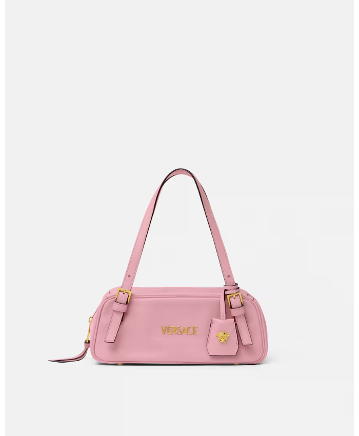 Versace Tag Nappa Bowling Bag